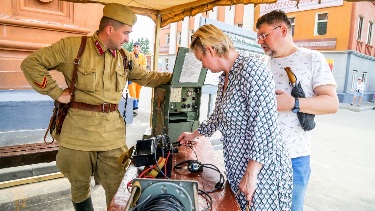 Победный май 1945 года воссоздали в кинопарке «Москино»