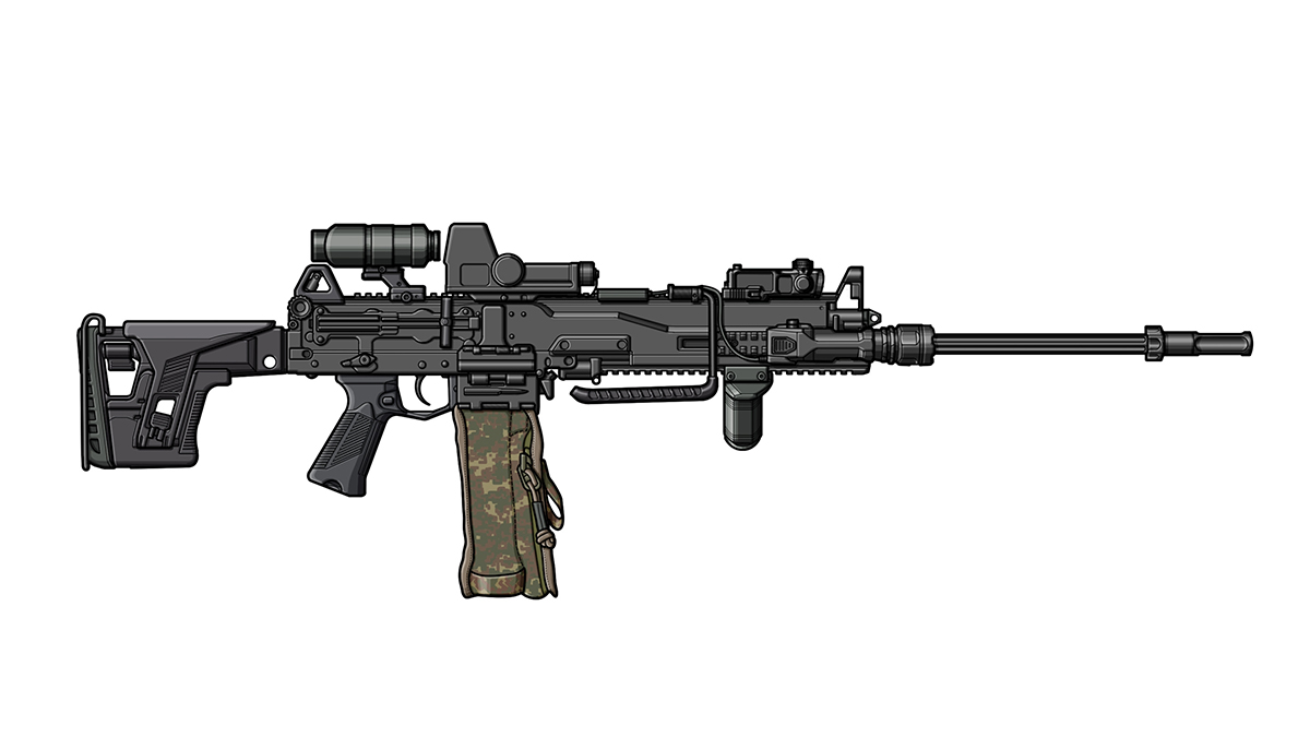 Новый ручной пулемет поможет вести огонь интенсивнее