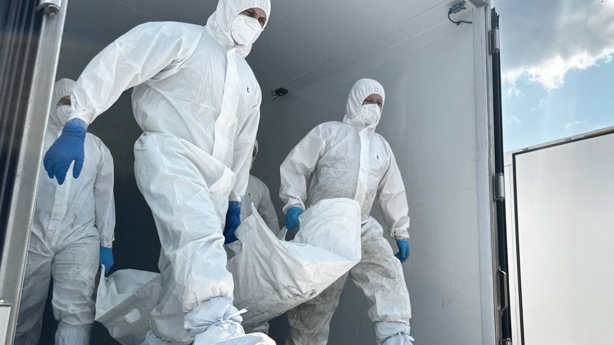 Россия передала Украине тела 1245 погибших украинских военных