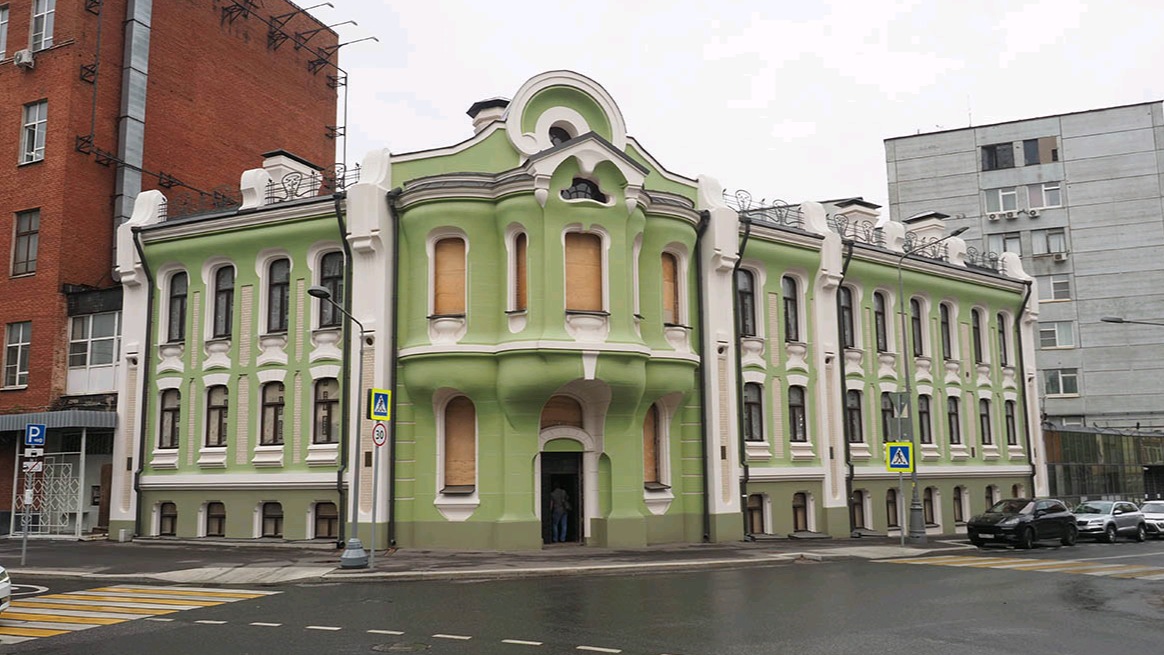 Отреставрированное здание в стиле модерн кондитерского концерна «Бабаевский» — одного из старейших предприятий в России
