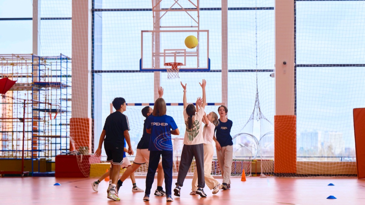 Урок в школе «Сколка», построенной по концессии