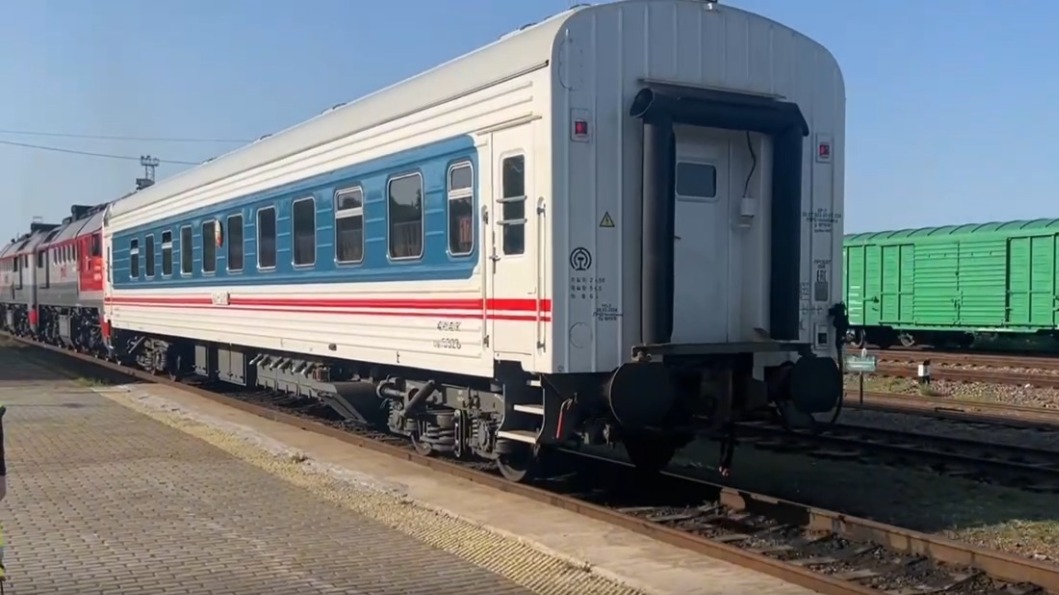 Первый за пять лет поезд Пхеньян — Москва пересек границу России