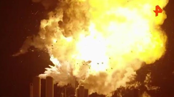 Ракета-носитель SpaceX Starship взорвалась во время статического испытания