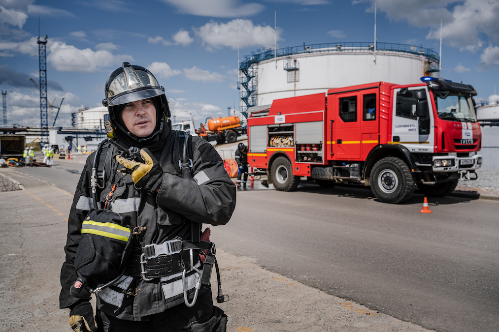 Спасатели Московского НПЗ подтвердили высокую квалификацию