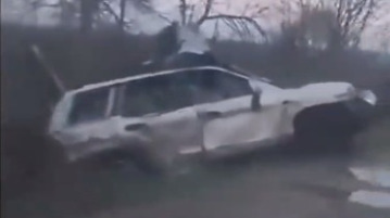 Новую «дорогу смерти» сняли на видео в Сумской области