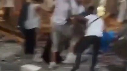 В Сети появились первые кадры с места взрыва в Дамаске