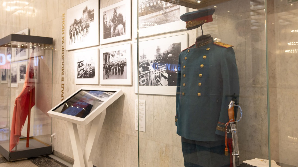 Музей Победы представил выставку «Парады Победы. 1945»