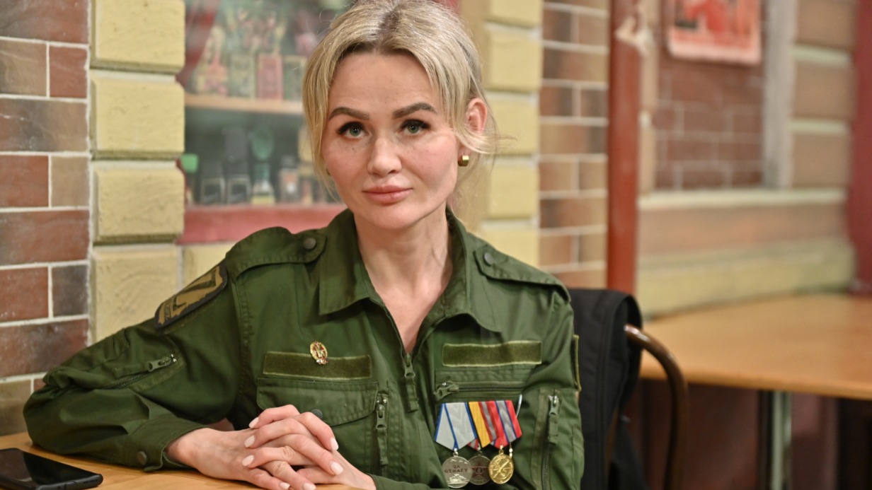 Участница специальной военной операции Лина Корсак в редакции «Вечерки»