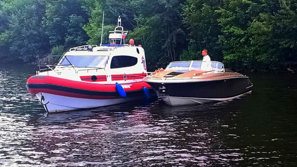 Пятилетний мальчик выпал из катера при столкновении с другим судном в Химках