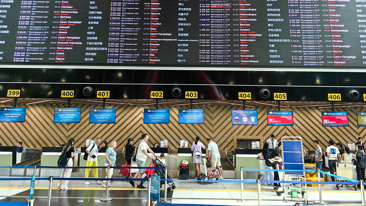 Временные ограничения ввели в аэропорту Шереметьево