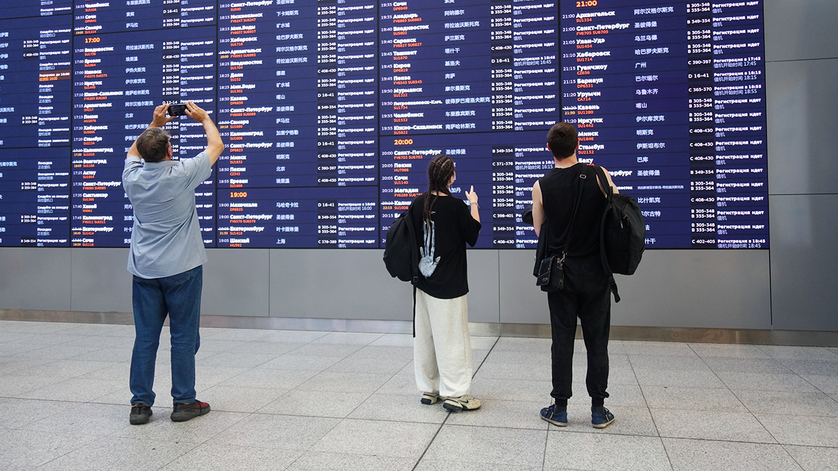 Временные ограничения ввели в аэропортах Домодедово и Жуковский