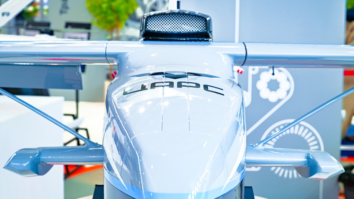 Гарбузов: На ИННОПРОМ представили макет тяжелого беспилотника-амфибии