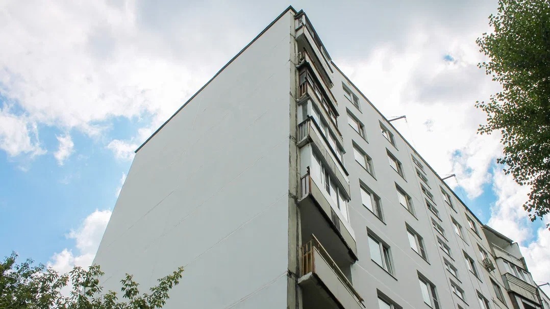 В районе Дорогомилово проходит капитальный ремонт дома 1971 года постройки