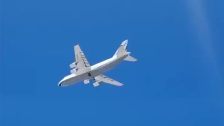 Mash: Один из крупнейших самолетов, пролетавший над Киевом, мог перевозить ПВО