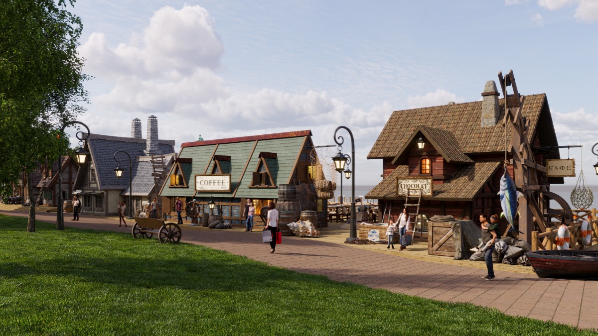 «Остров Мечты» представляет новые рендеры открытого парка