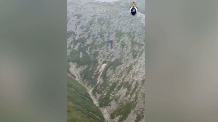 Появились кадры с места крушения вертолета Ми-8 в Хабаровском крае