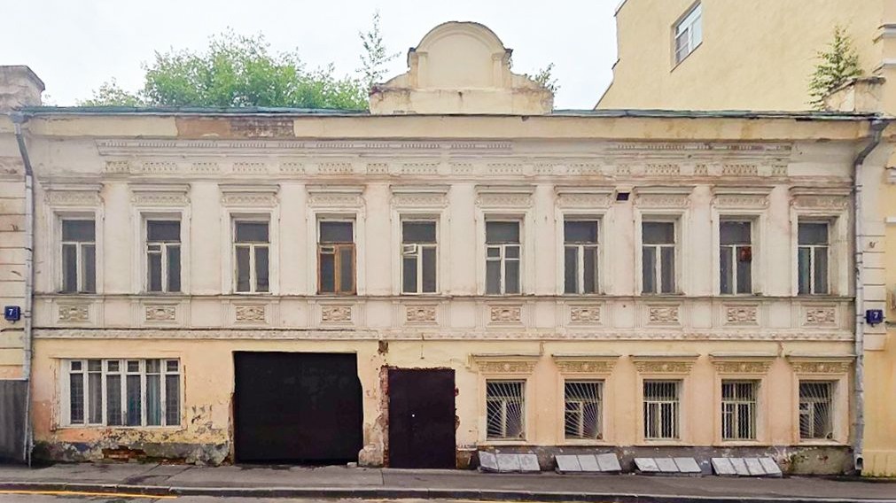 В Серебряническом переулке отреставрируют усадебный дом XIX века
