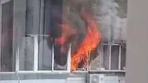 Два человека пострадали в результате пожара в Северном Чертанове в Москве