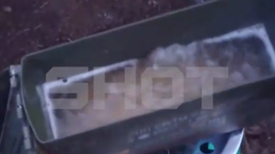 Российские бойцы приготовили спагетти в трофейном котелке НАТО