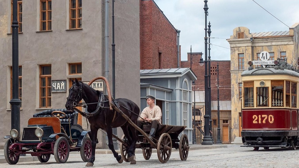 Здания начала XX века воссоздали в кинопарке «Москино» для съемок сериала «Лиля»
