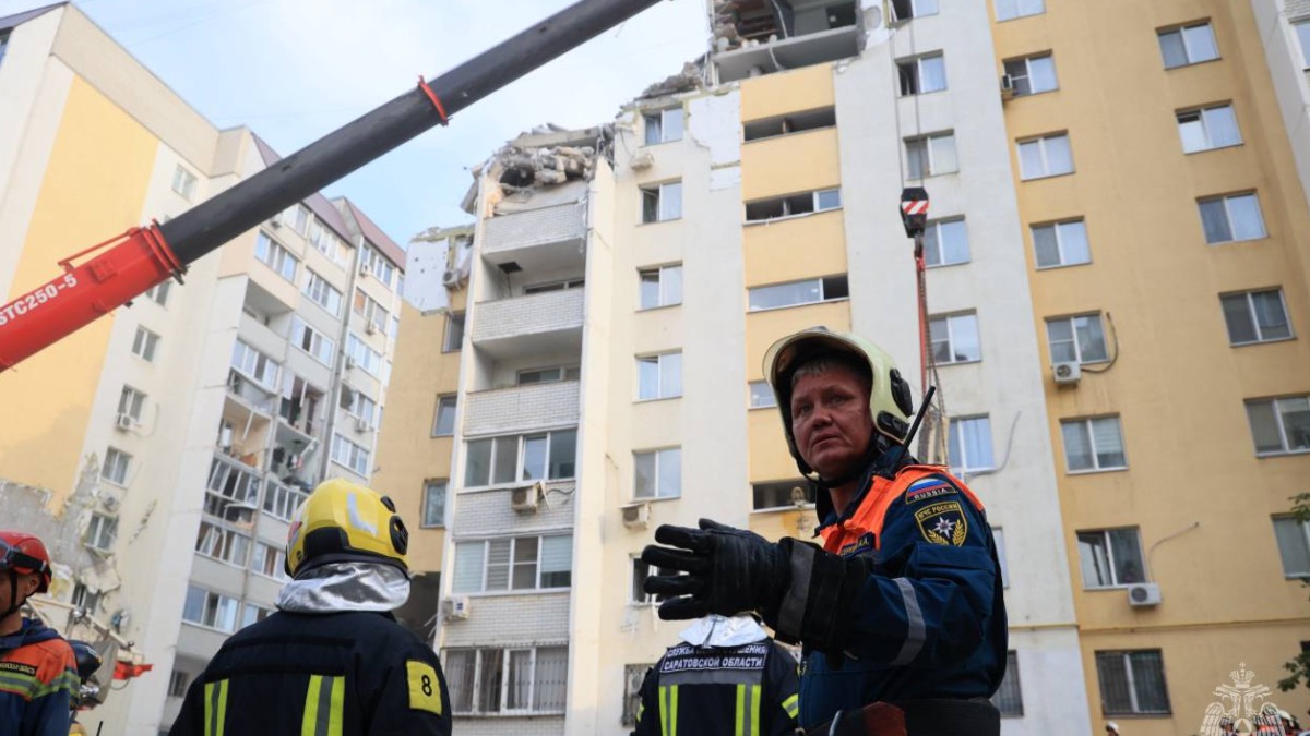 В Саратове 26 июля объявили днем траура из-за взрыва в жилой многоэтажке
