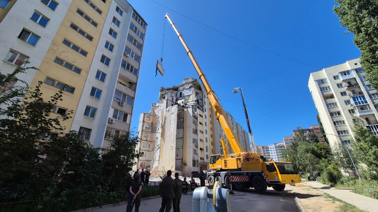 Бусаргин сообщил о завершении работ в доме в Саратове, где произошел взрыв газа