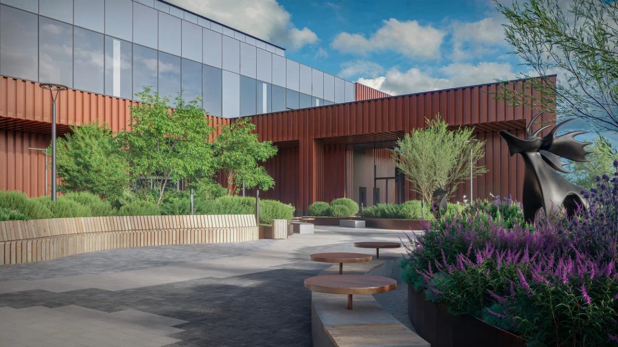 В ВАО выполнят благоустройство территории торгового центра, созданного в рамках городской программы