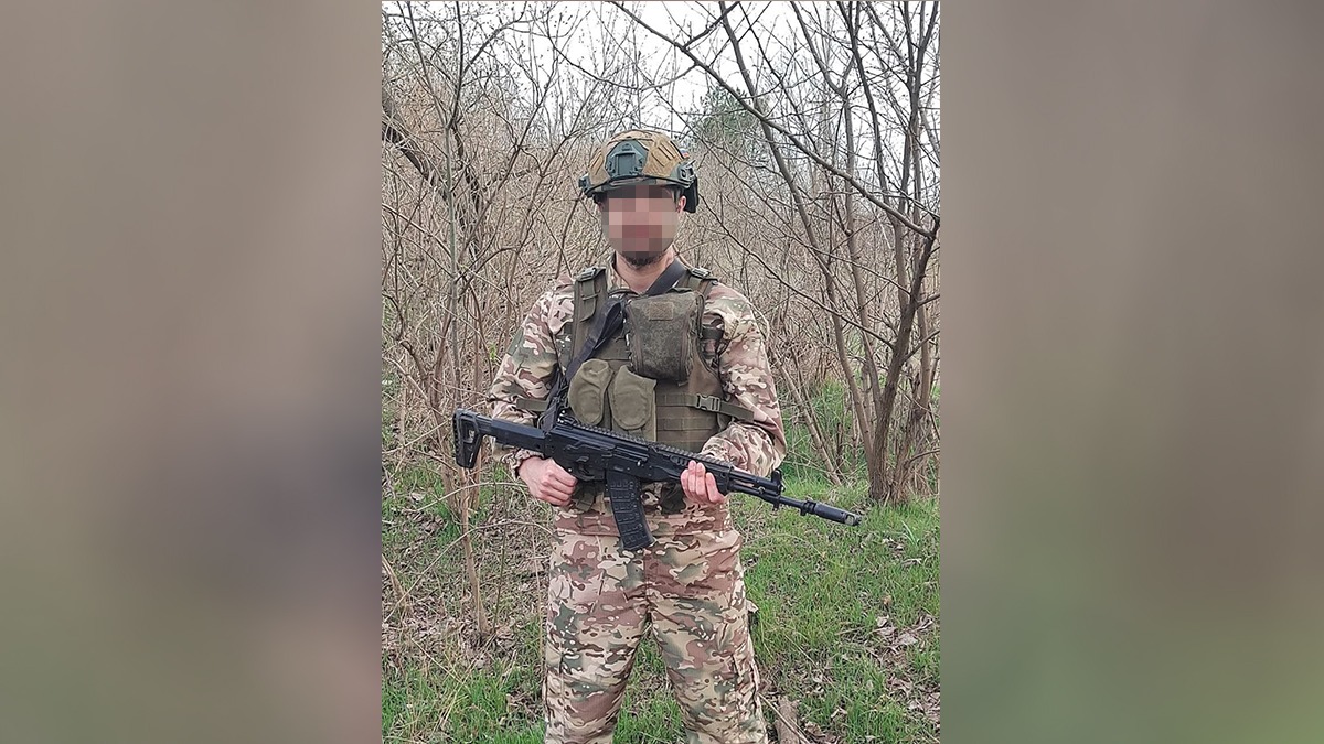 Гвардии младший сержант «Скромный» выполняет боевые задачи на запорож- ском направлении