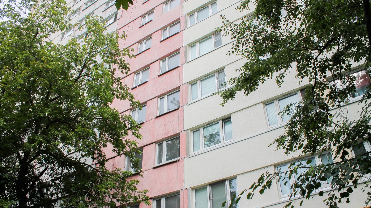 В районе Можайский проходит капитальный ремонт дома 1968 года постройки