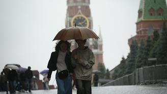 Сильная гроза и ливень начались в Москве