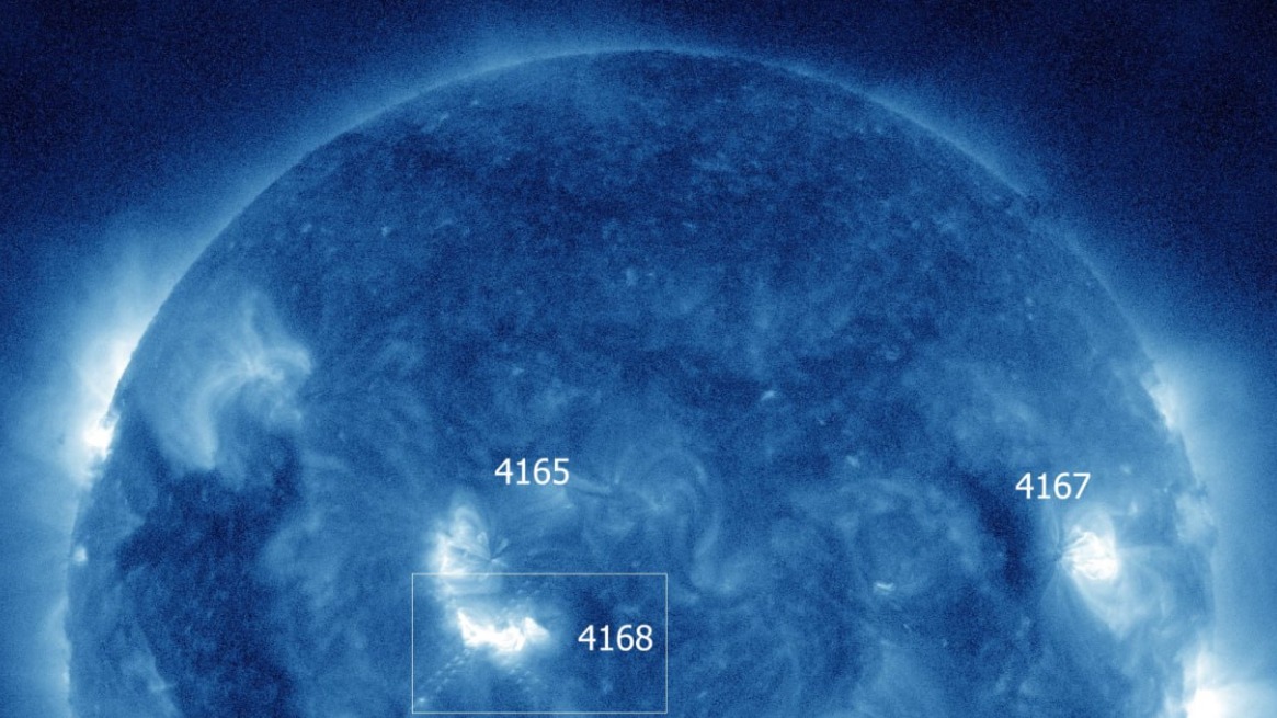 Новая вспышка предпоследнего класса мощности произошла на Солнце