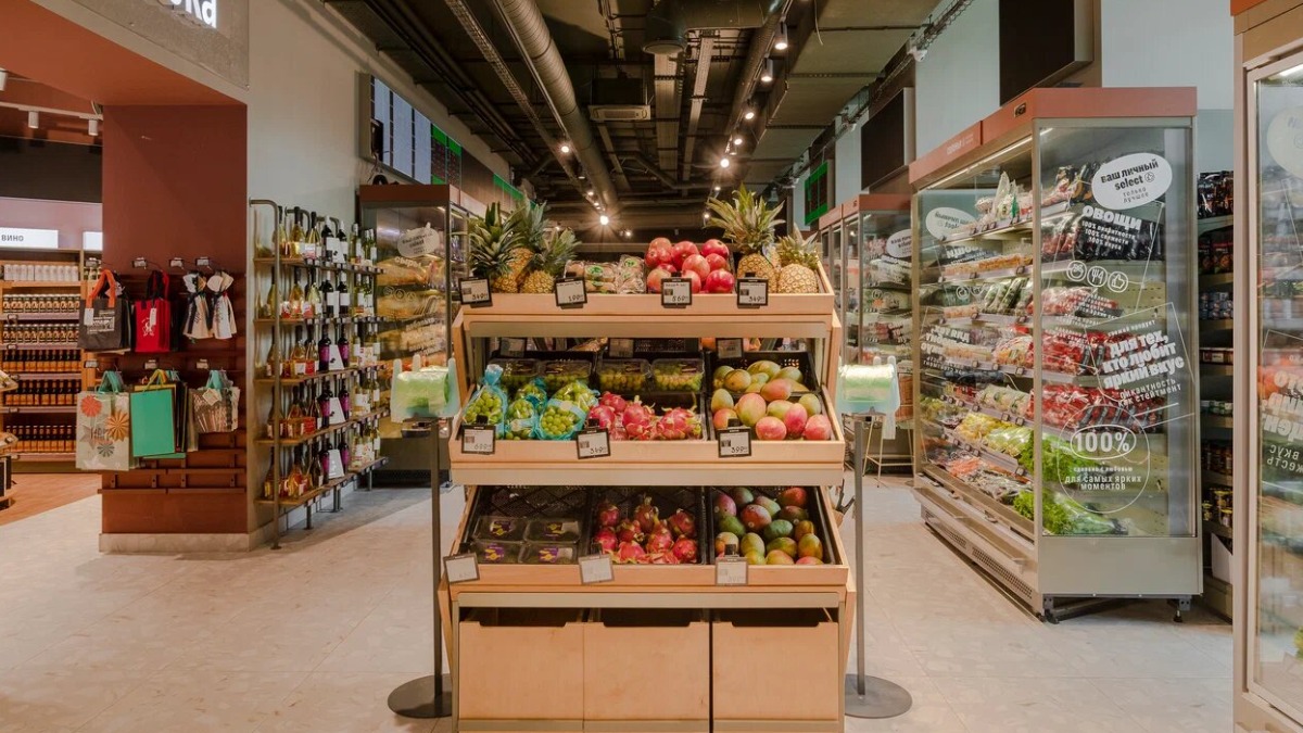 В Москве открылся первый магазин нового формата с предсобранным ассортиментом