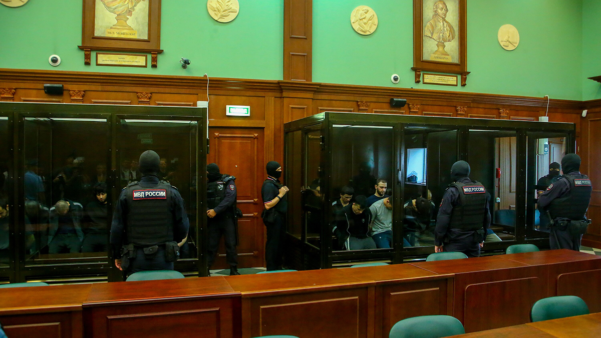В Москве началось заседание по делу о теракте в «Крокусе»