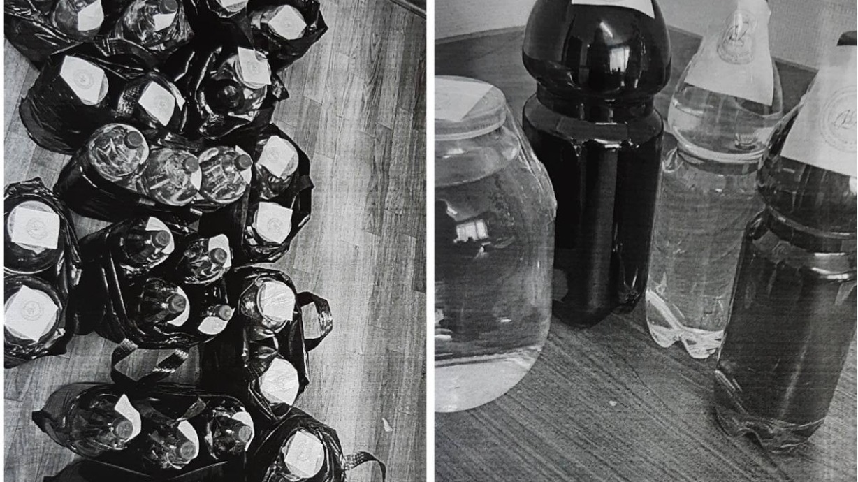 Курянин решил передать 99 литров самогона на СВО и получил штраф