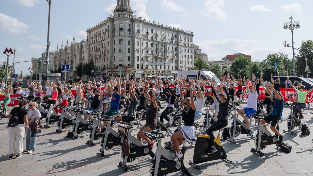 Более 300 тысяч человек стали участниками Дня физкультурника в столице