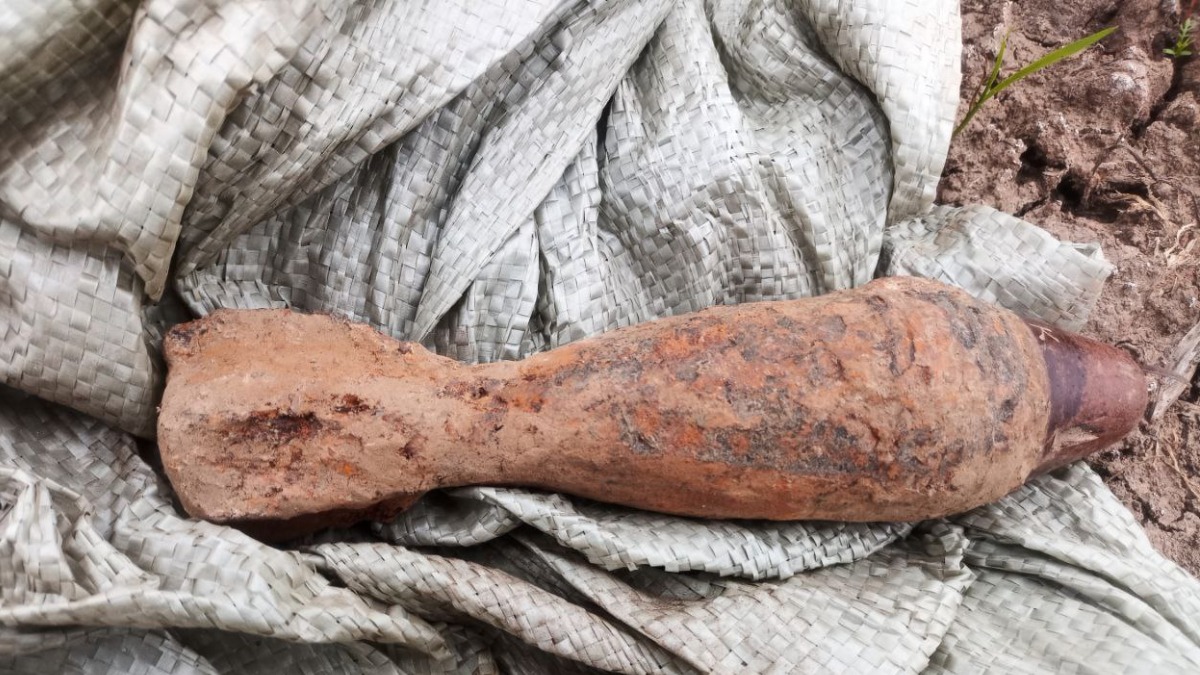 Спасатели обезвредили неразорвавшуюся мину времен ВОВ в Подмосковье