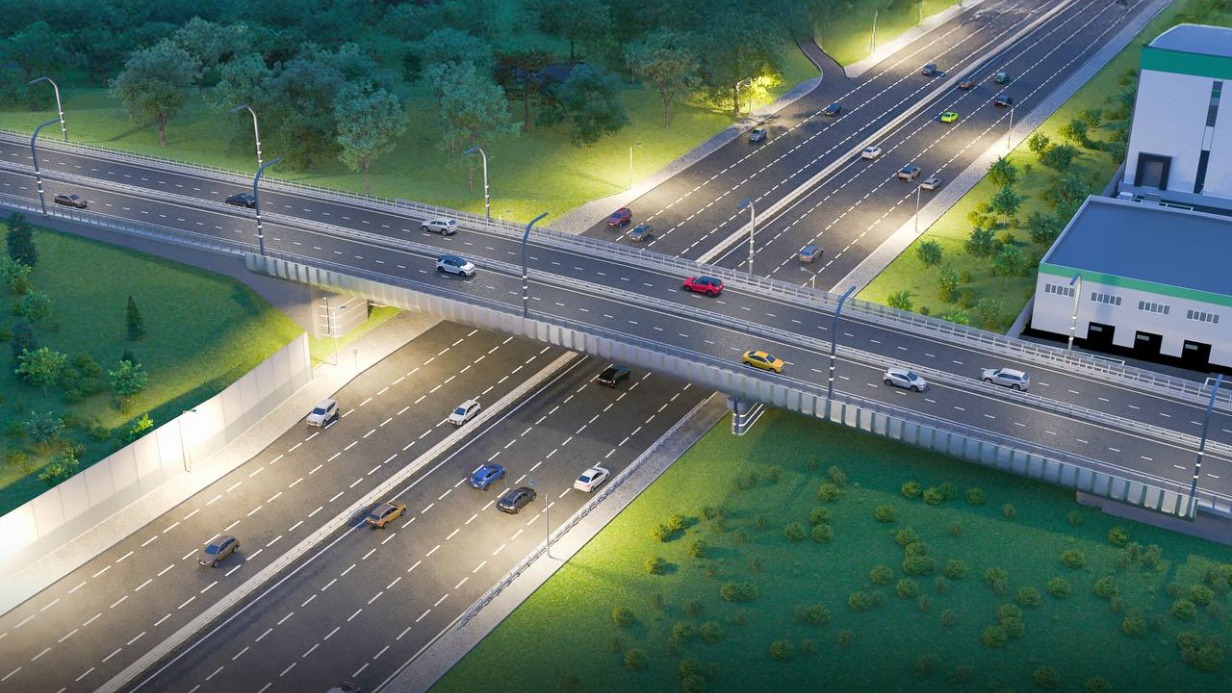 Собянин: Новый путепровод соединит Бачуринскую и Бартеневскую улицы в Коммунарке