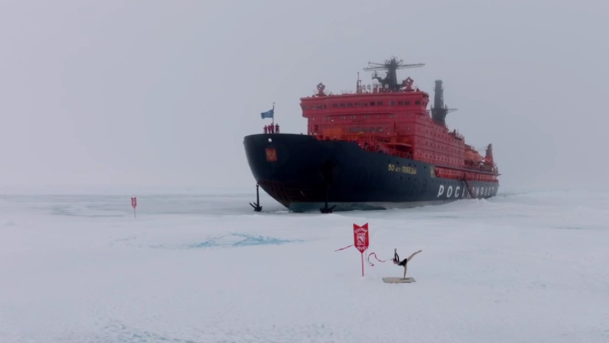 Скриншот из видео из Telegram Anna Polunina