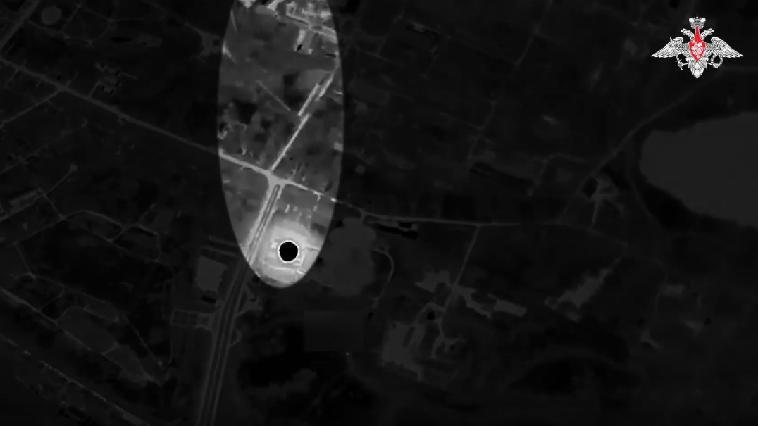 Появились кадры удара по пункту временной дислокации бригады ВСУ в ДНР