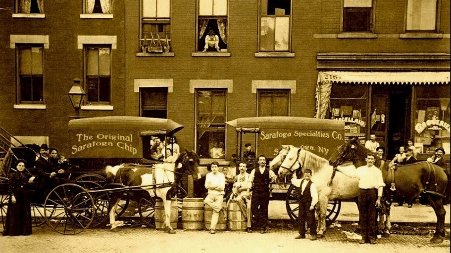 Рекламная кампания чипсов в американском штате Калифорния