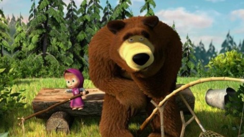 «Маша и Медведь» стал самым популярным детским YouTube-каналом на Украине