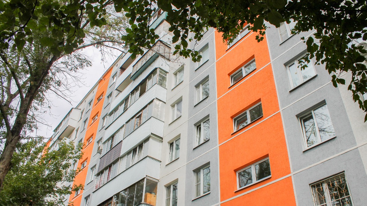 На юге столицы проходит капитальный ремонт дома 1969 года постройки
