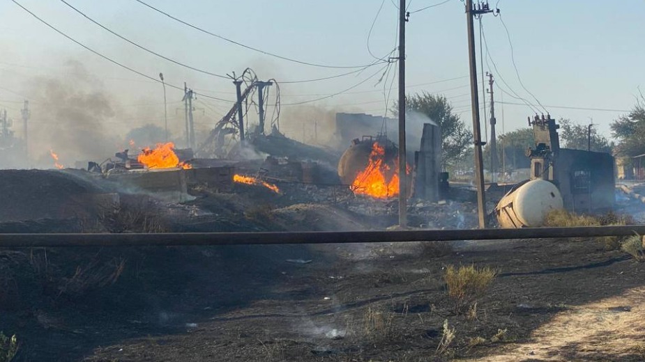 МЧС назвало причину взрыва на заправке в Дагестане