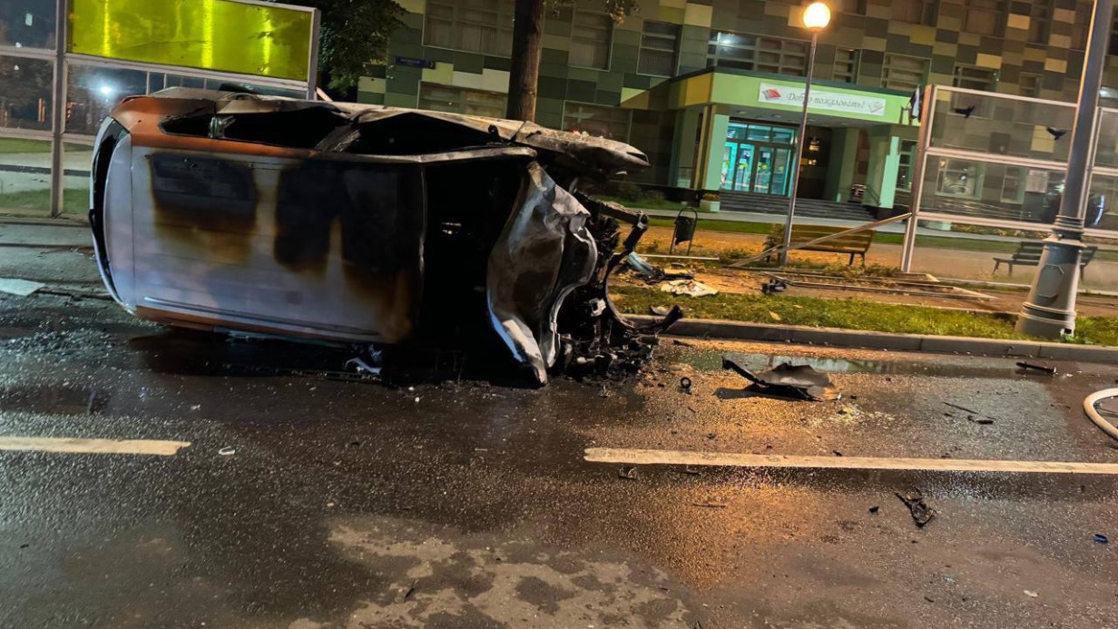 ДТП с каршерингом произошло на юго-востоке Москвы, двое погибли