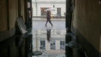 Мощный ливень накрыл Московский регион