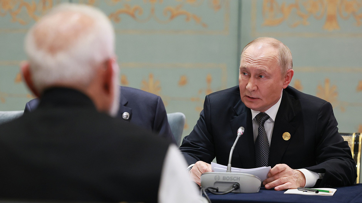 Путин рассказал о развитии отношений России и Индии