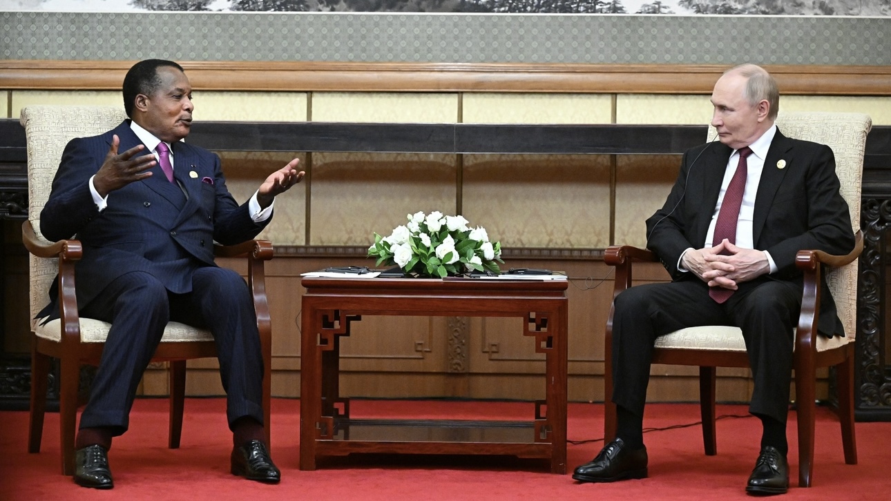 Путин начал встречу с президентом Конго Дени Сассу-Нгессо в Пекине