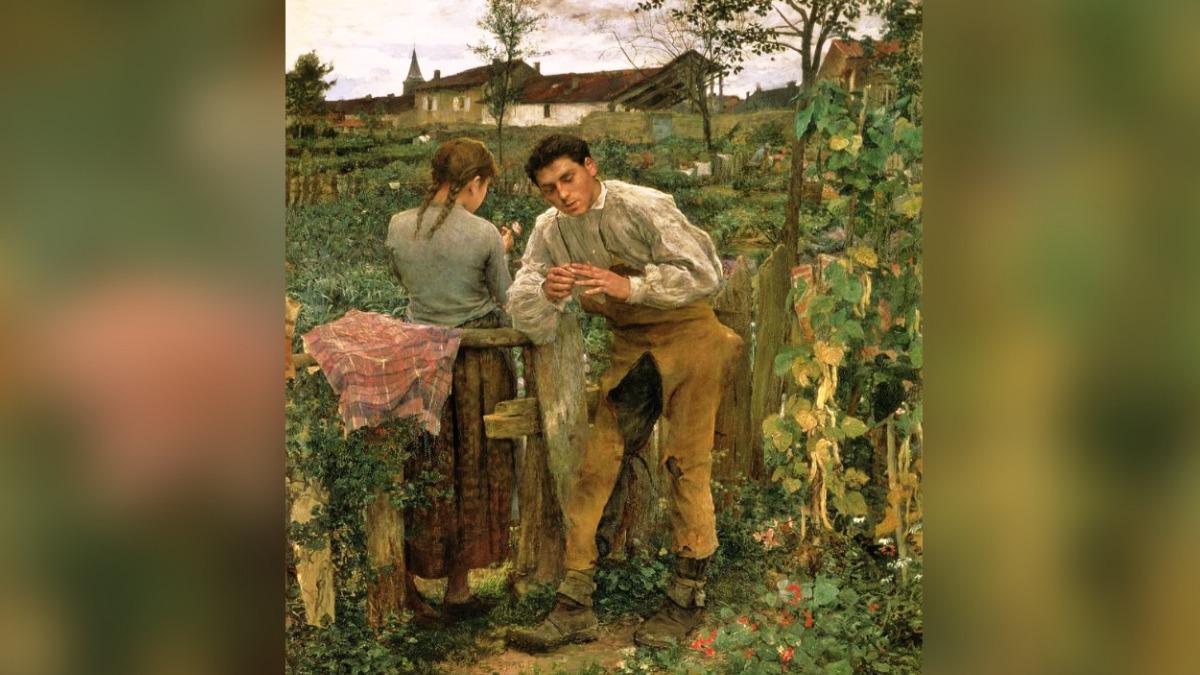 Жюль Бастьен-Лепаж. Деревенская любовь
