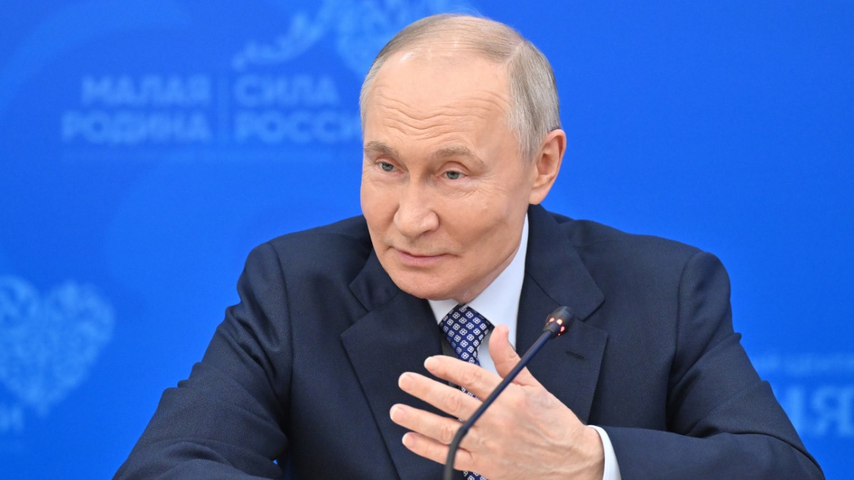 Президент Владимир Путин выступает на форуме «Малая Родина — сила России» в столице