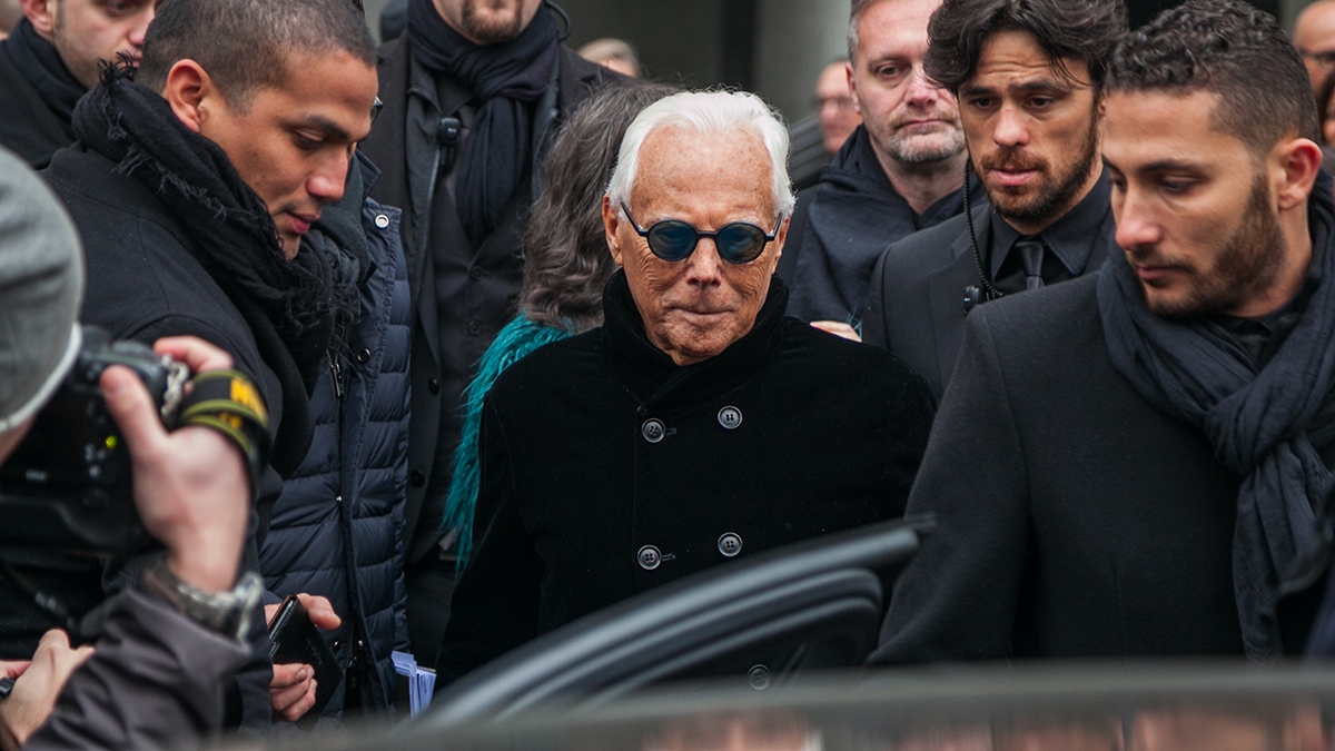 Стало известно о двух секретных завещаниях Джорджо Армани